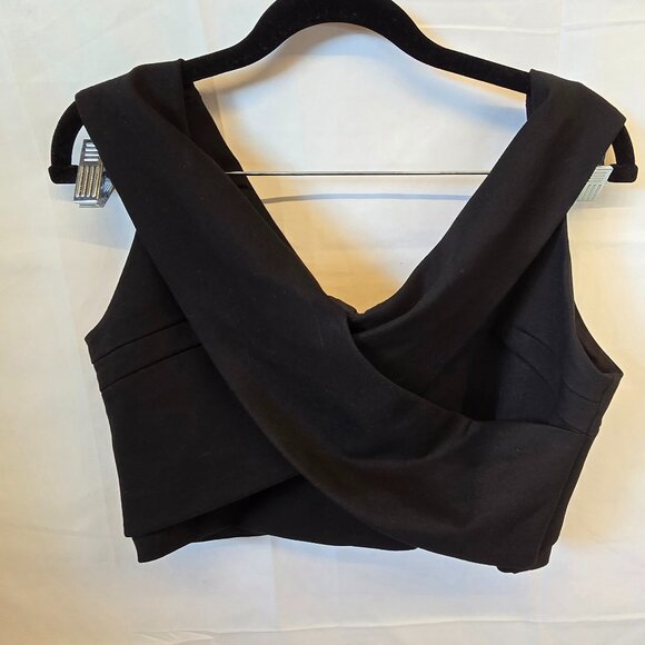 Harper + Lemon Set, Skirt & Crop Top, Black, Size XL, - Picture 2 of 11